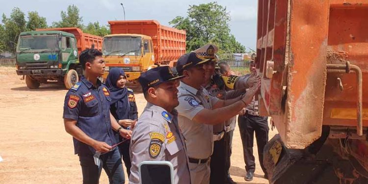 Jasa Raharja Kepri Gelar Ramcek Bersama BPTD dan Polda Kepri Cegah Kecelakaan Kendaraan Besar