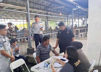 Jasa Raharja Kepri Berikan Layanan Kesehatan Gratis di Pelabuhan ASDP Punggur