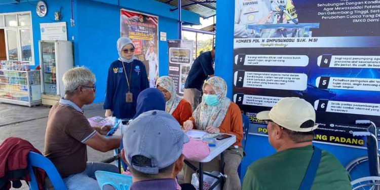 Jasa Raharja Kepri Berikan Layanan Kesehatan Gratis di Pelabuhan Belakang Padang