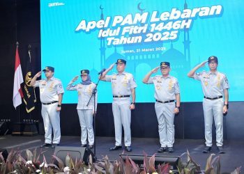 Selenggarakan Apel PAM Lebaran 2025, PT Jasa Raharja Siagakan Personel di Seluruh Indonesia untuk Hadapi Arus Mudik dan Balik Idulfitri 2025