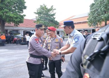 PT Jasa Raharja Mengikuti Pelaksanaan Apel Gelar Pasukan Operasi Ketupat 2025 di Surabaya, Siap Berikan Perlindungan dan Pelayanan Terbaik selama Idul Fitri 2025