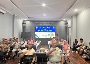 Jasa Raharja & Polda Inisiasi Forum Komunikasi Lalu Lintas Provinsi Kepri Periode April