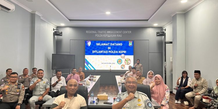 Jasa Raharja & Polda Inisiasi Forum Komunikasi Lalu Lintas Provinsi Kepri Periode April
