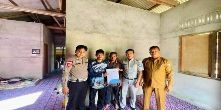 Jasa Raharja Serahkan Santunan Meninggal Dunia Korban Kecelakaan di Ranai Kota Natuna