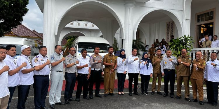 Jasa Raharja Tanjungpinang Dukung Peluncuran Angkutan Antar Moda Kawasan Strategis Pariwisata Nasional