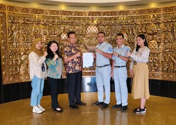 Jasa Raharja Kepri Proaktif Lakukan Komitmen Bersama dengan Merchant Lokal Hotel Harmoni One
