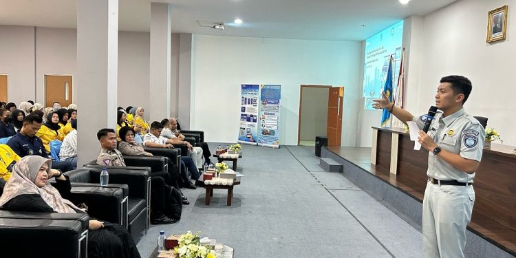 Jasa Raharja Gelar Sosialisi Keselamatan Lalu Lintas di Universitas Batam