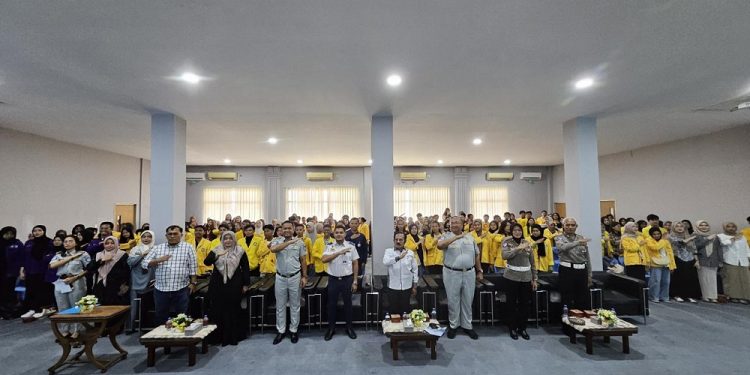 Jasa Raharja Gelar Pelatihan Pertolongan Pertama Gawat Darurat Kepada Mahasiswa dan Tenaga Pengajar di Universitas Batam