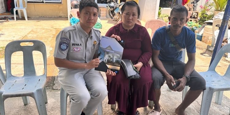 Kurang dari 1 Hari, Jasa Raharja Kepri Serahkan Santunan Korban Kecelakaan Truk Tabrak 4 Korban Laka di Simpang Empat Vitka Tiban Batam
