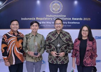 Jasa Raharja Raih Penghargaan di Indonesia Regulatory Compliance Awards 2025, Bentuk Apresiasi atas Komitmen terhadap Kepatuhan