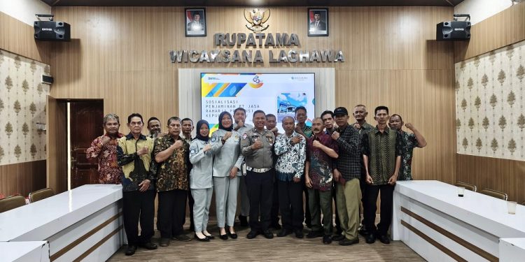 Tingkatkan Kesadaran Wajib Pajak, Jasa Raharja Kepri Gelar SIGAP Instansi ke Kantor Bea Cukai Batam dan Dinkes Batam