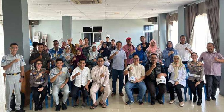 Jasa Raharja Kepri Gelar Sosialisasi Pajak & Keselamatan Lalu Lintas serta Pelatihan PPGD di Batu Aji