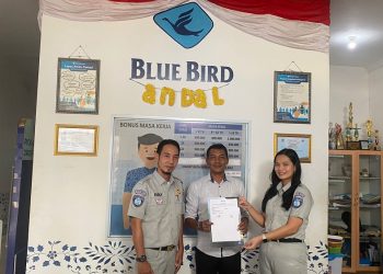 Sinergi PT Jasa Raharja Kantor Wilayah Kepri dalam Implementasi Sigap Instansi ke PT Blue Bird Batam