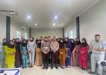 Gelar PPKL, Jasa Raharja Tanjungpinang Bekali Edukasi Keselamatan Lalu Lintas Bagi Mahasiswa STIKES Hangtuah