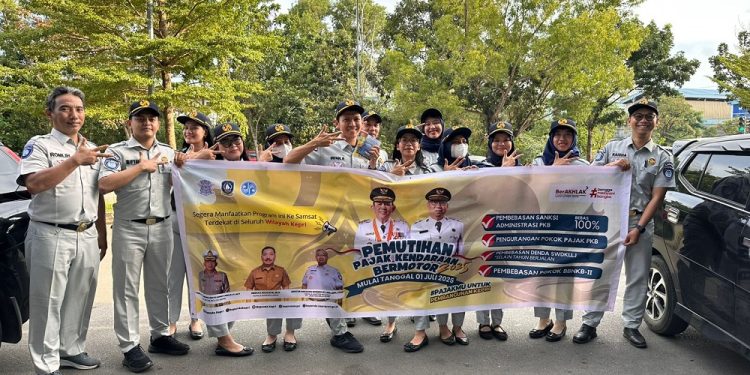 Jasa Raharja Kepri Bersama UPT Samsat Batam Center Laksanakan Program SIGAP Instansi ke Perusahaan di Kawasan Industri Tunas