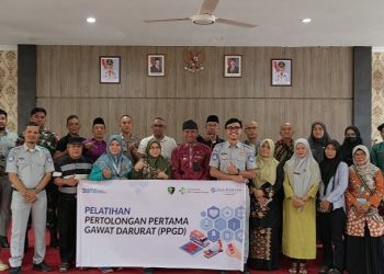 Jasa Raharja Tanjungpinang Gelar Kegiatan PPGD bersama Masyarakat Kelurahan Sei Jang