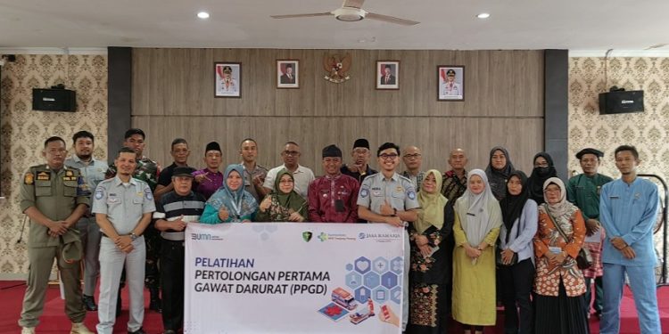 Jasa Raharja Tanjungpinang Gelar Kegiatan PPGD bersama Masyarakat Kelurahan Sei Jang