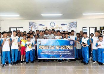 Jasa Raharja Sosialisasikan Keselamatan Berkendara bagi Siswa-siswi SMP Tunas Bangsa Bintan