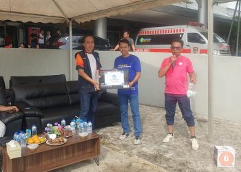 Jasa Raharja Kepri Dukung Kegiatan Senam Sehat dan Jalan Santai di Pelabuhan Domestik Sekupang