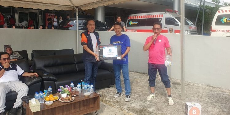 Jasa Raharja Kepri Dukung Kegiatan Senam Sehat dan Jalan Santai di Pelabuhan Domestik Sekupang