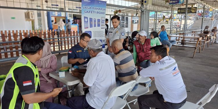 Jasa Raharja Kepri Kembali Buka Layanan Kesehatan Gratis di Pelabuhan ASDP Telaga Punggur Batam