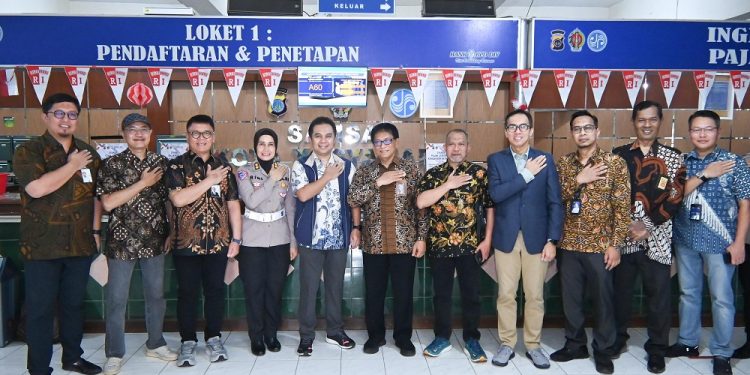 Kementerian BUMN dan Jasa Raharja Apresiasi Hadirnya Layanan SAMOLI di Samsat Kota Yogyakarta