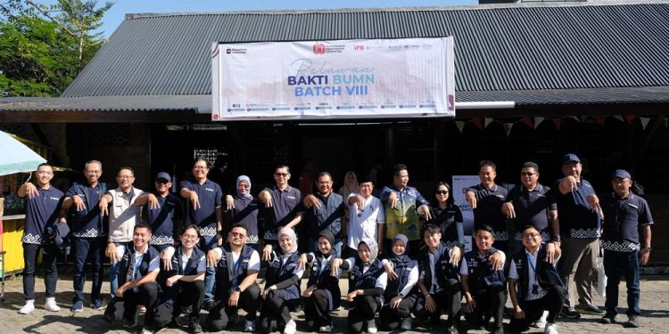 Jasa Raharja Dukung Relawan Bakti BUMN Batch VIII untuk Tingkatkan Kesejahteraan Warga Desa Salenrang, Maros