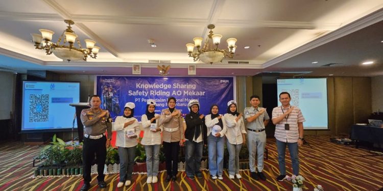 Jasa Raharja Kepri Gelar Pelatihan Safety Riding dan Sosialisasi Keselamatan Bersama PNM Cabang Pekanbaru