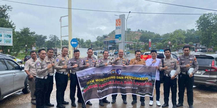Polda Kepri dan Jasa Raharja Gelar Monitoring Titik Rawan Kecelakaan di Simpang Vitka dan Mega Legenda Batam