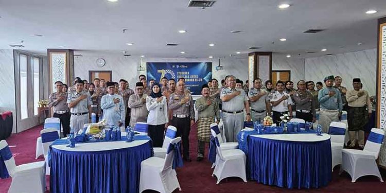 Jasa Raharja Kepri Hadiri Syukuran Hari Lalu Lintas Bhayangkara Ke-70 Tahun 2025