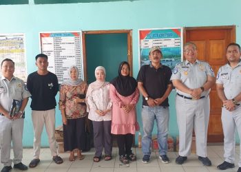 Jasa Raharja Kepri Tanda Tangani MoU Iuran Wajib Kapal Laut dengan Tiga Operator Kapal di Pulau Moro