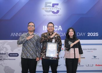 Dukung Keselamatan dan Keamanan di Industri Penerbangan, Jasa Raharja Terima Penghargaan pada HUT ke-55 INACA