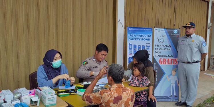 Jasa Raharja Tanjungpinang Gelar Pemeriksaan Kesehatan Gratis untuk Pengemudi dalam Razia Terpadu Angkutan Umum 2025