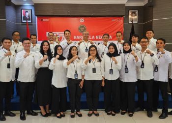 Jasa Raharja Kanwil Kepulauan Riau Selenggarakan Upacara Hari Bela Negara ke-77 Bersama Jasa Raharja Putera