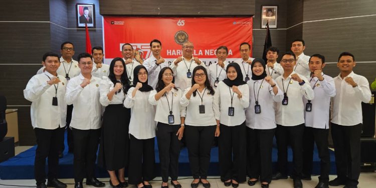 Jasa Raharja Kanwil Kepulauan Riau Selenggarakan Upacara Hari Bela Negara ke-77 Bersama Jasa Raharja Putera