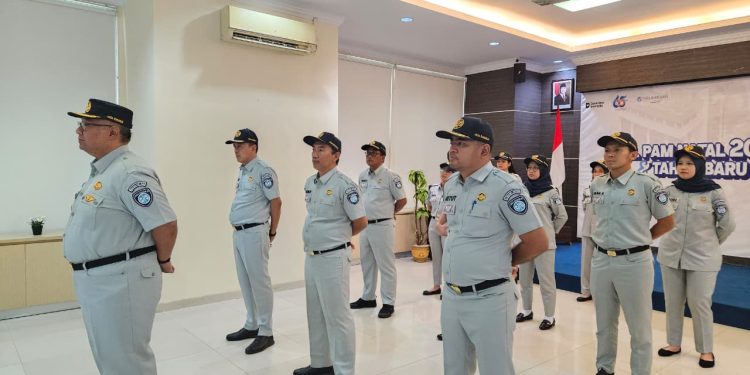 Jasa Raharja Kepri Ikuti Apel PAM Natal 2025 dan Tahun Baru 2026