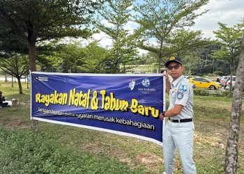 Jasa Raharja Kepri Dukung Kelancaran Nataru Lewat Aksi Simpatik di Pelabuhan Telaga Punggur