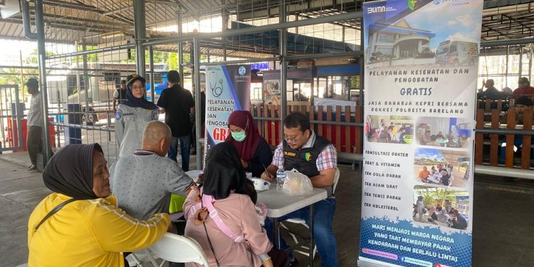 Kolaborasi dengan Bandara dan Pelabuhan, Jasa Raharja Kepri Sediakan Pengecekan Kesehatan Gratis