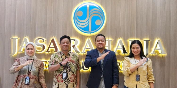 Jasa Raharja Kepri Bahas Program Menabung Pajak Kendaraan Bersama Bank BJB Cabang Batam