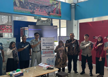 Jasa Raharja Tanjungpinang Gelar Pemeriksaan Kesehatan Gratis di Pelabuhan Sri Bintan Pura