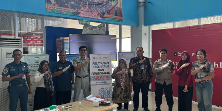 Jasa Raharja Tanjungpinang Gelar Pemeriksaan Kesehatan Gratis di Pelabuhan Sri Bintan Pura