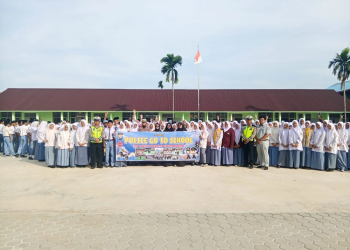 Jasa Raharja dan Satlantas Polresta Tanjungpinang Gelar PPKL di MAN Tanjungpinang