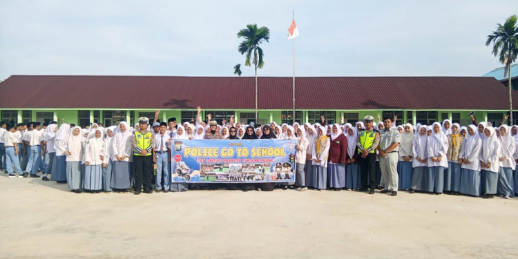 Jasa Raharja dan Satlantas Polresta Tanjungpinang Gelar PPKL di MAN Tanjungpinang