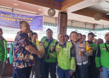 Perkuat Keselamatan Jalan, Ditlantas Polda Kepri dan Jasa Raharja Rangkul Komunitas Ojek Online Batam