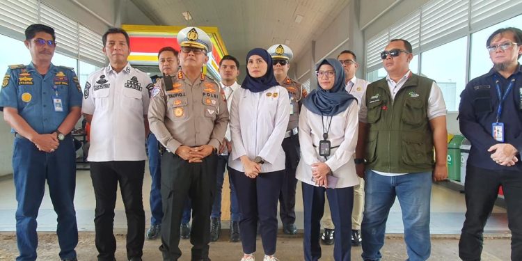 Jasa Raharja Kepri Monitoring Kesiapan Angkutan Lebaran 2026 di Pelabuhan Telaga Punggur Batam