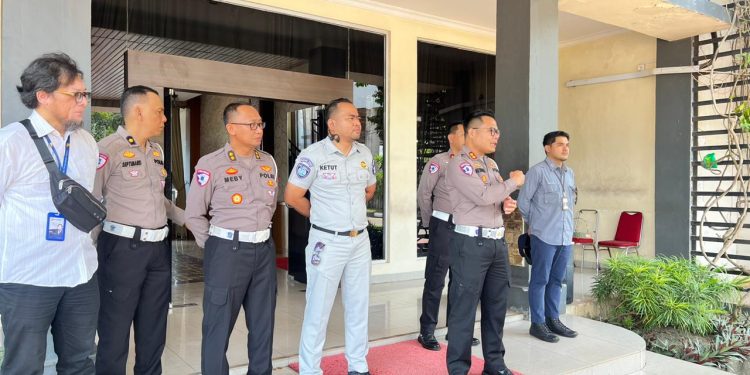 Sinergi Lintas Instansi, Jasa Raharja Kepri Ikuti Simulasi Rekayasa Lalu Lintas Angkutan Lebaran 2026 di Pelabuhan Telaga Punggur