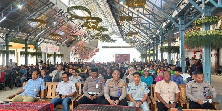 Jadikan Driver Online yang Taat dan Berkeselamatan, Jasa Raharja Gelar Safety Driving bersama KOMANDO kota Batam