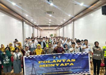 Jasa Raharja dan Ditlantas Polda Kepri Gelar Program Safety Campaign On The School di SMA Maitreyawira