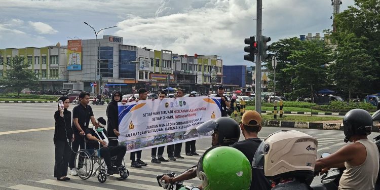 Tekan Angka Kecelakaan di Sekupang, Jasa Raharja Kepri Gelar Safety Campaign On The Black Spot di Simpang Vitka Batam