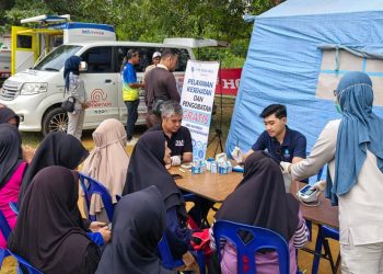 Jasa Raharja Tanjungpinang Gelar Pemeriksaan Kesehatan Gratis dalam Festival Pelayanan Publik Karang Taruna Batu IX
